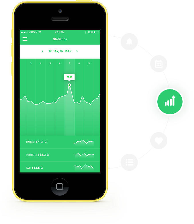 app interface